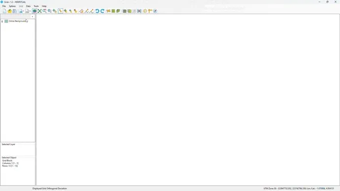 Example of loading two grids and then connecting them to make one new grid.