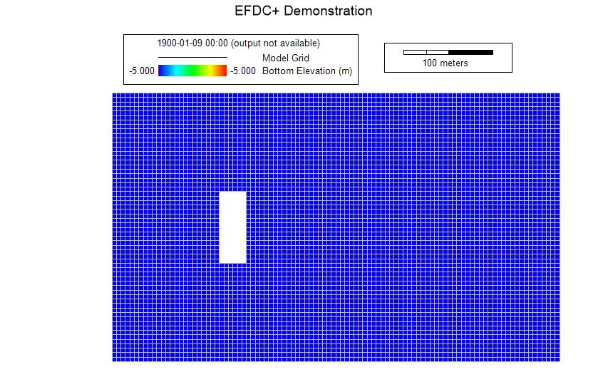 DM-16 Flow Past Block Model
