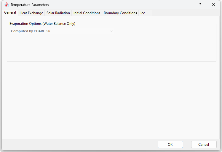 Figure 2. Evaporation method following the COARE algorithm.