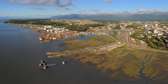 Port of Anchorage, Alaska (Credit: www.portofanc.com)