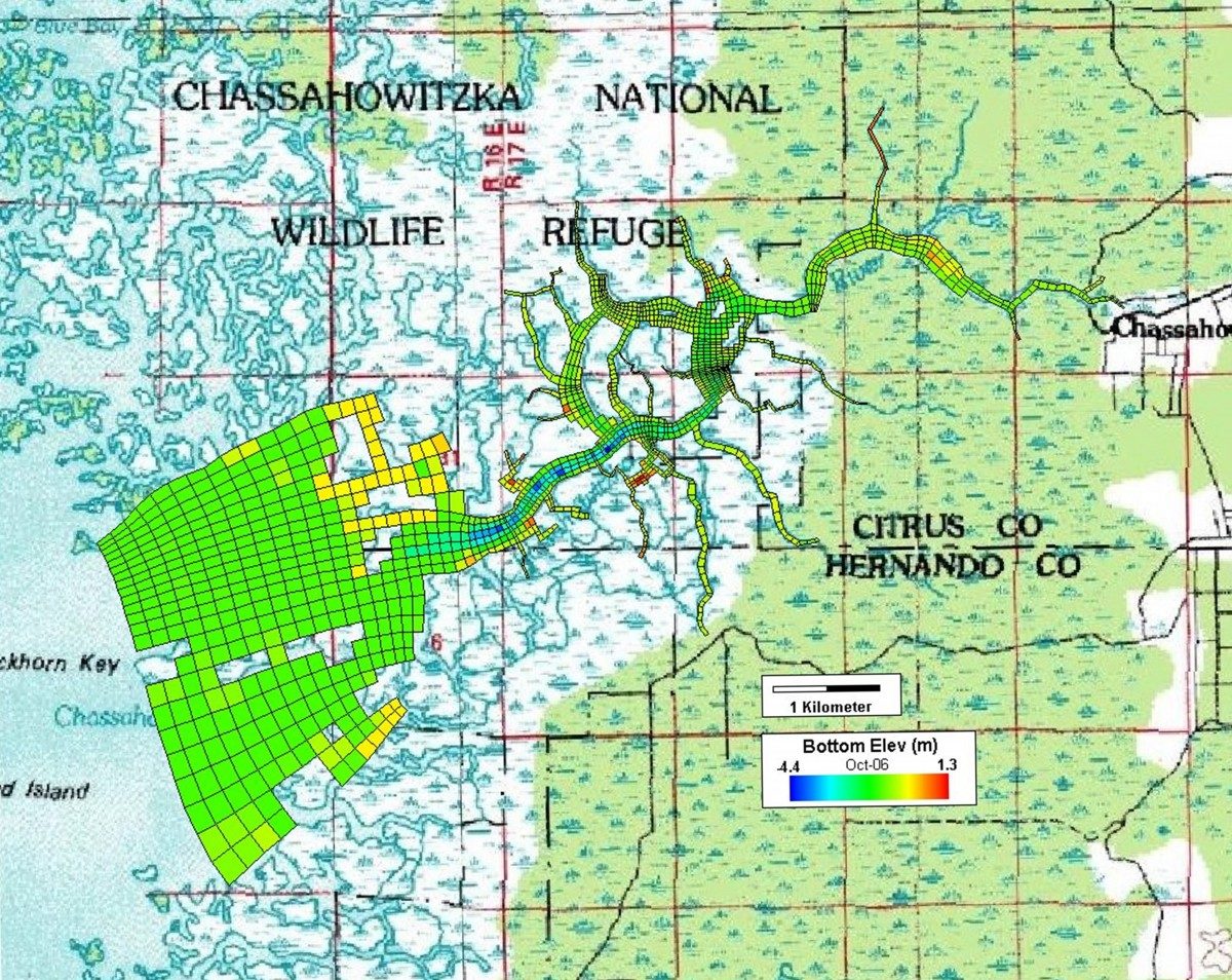 Atmospheric Temperature Change – EFDC+ Explorer Modeling System